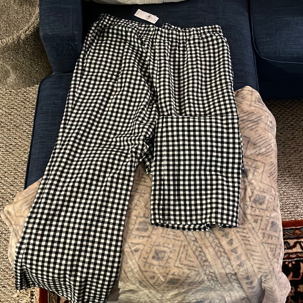American Eagle Gingham Pants